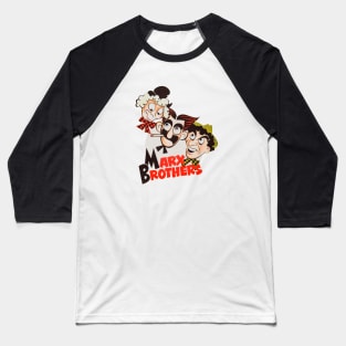 Mod.2 Groucho Chico Harpo Marx Brothers Baseball T-Shirt